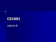 CS1001