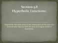 Hyperbolic%20function%20arose%20from%20comparison%20of%20the%20area%20of%20a%20semicircular%20regions%20with%20the%20area%20of%20a%20region%20under%20a%20hyperbola. PowerPoint PPT Presentation