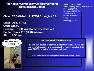 Pearl River Community College Workforce Development Center