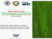 REMOTE SENSING OF IPM: