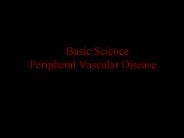 Basic Science   Peripheral Vascular Disease