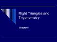 Right Triangles and Trigonometry PowerPoint PPT Presentation