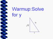 Warmup:Solve%20for%20y