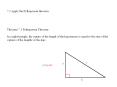 7.1 Apply the Pythagorean theorem. PowerPoint PPT Presentation
