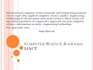 Computer Science Journals (1)