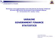 UKRAINE MINISTRY OF FINANCE