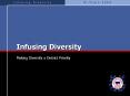 Infusing Diversity PowerPoint PPT Presentation