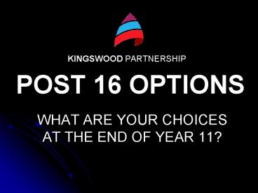 KINGSWOOD PARTNERSHIP