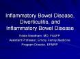 Inflammatory Bowel Disease, Diverticulitis, and Inflammatory Bowel Disease PowerPoint PPT Presentation