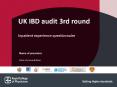 UK IBD audit 3rd round PowerPoint PPT Presentation