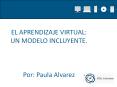 EL APRENDIZAJE VIRTUAL: UN MODELO INCLUYENTE. PowerPoint PPT Presentation