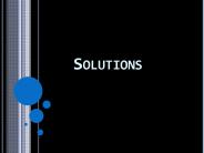 Solutions