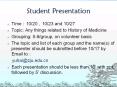 Student Presentation PowerPoint PPT Presentation