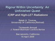 Rigour Within Uncertainty: An Unfinished Quest