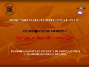 MEDICINSKI FAKULTET SVEUCILI