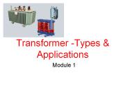 Transformer -Types