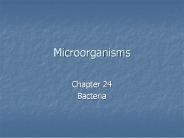 Microorganisms