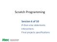 Scratch%20Programming PowerPoint PPT Presentation
