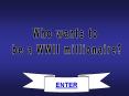 Who wants to be a millionaire? PowerPoint PPT Presentation