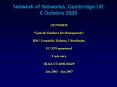 Network of Networks, Cambridge UK PowerPoint PPT Presentation
