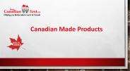 Canadian Made Products