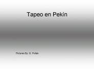 Tapeo en Pek
