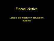 Fibrosi cistica