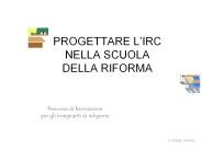 PROGETTARE L