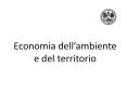 Economia dell PowerPoint PPT Presentation