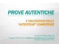 Prove autentiche  e valutazione delle  PowerPoint PPT Presentation