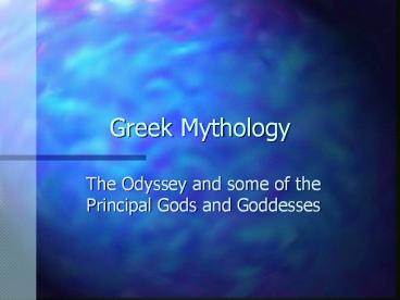 Greek Mythology