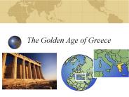 The Golden Age of Greece