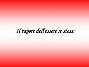 Il sapore dell