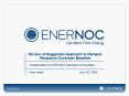 Review of Suggested Approach to Demand Response Customer Baseline PowerPoint PPT Presentation