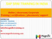 sap srm online training in hyderabad