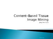 Content-Based Tissue Image Mining Jang Hee Kyun