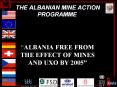 THE ALBANIAN MINE ACTION PROGRAMME PowerPoint PPT Presentation