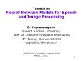 Tutorial on Neural Network Models for Speech and Image Processing PowerPoint PPT Presentation