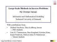 Inverse Geomagnetic Problems