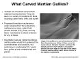 What Carved Martian Gullies? PowerPoint PPT Presentation