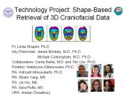 Technology Project: Shape-Based Retrieval of 3D Craniofacial Data