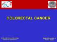 COLORECTAL CANCER PowerPoint PPT Presentation