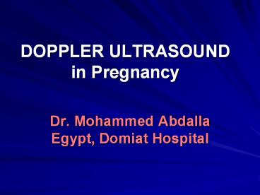 DOPPLER%20ULTRASOUND%20in%20Pregnancy
