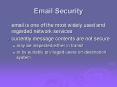 Email Security PowerPoint PPT Presentation