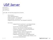 UDP Server