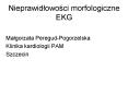 Nieprawidlowosci morfologiczne EKG PowerPoint PPT Presentation