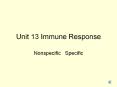 Unit 13 Immune Response PowerPoint PPT Presentation