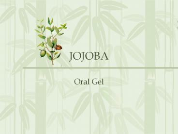JOJOBA