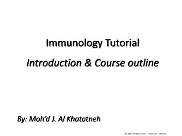 Diagnostic Immunology