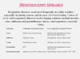 Respiratory Viruses PowerPoint PPT Presentation
